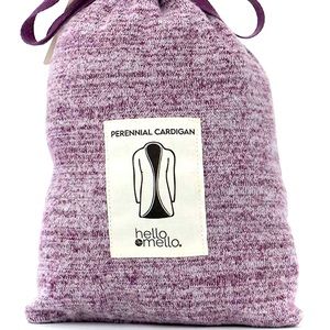 NWT SZ SMALl The Perennial Cardigan” by HELLO MELLO!!! In Raspberry!